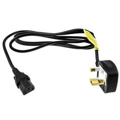 Power cord c13 to uk plug